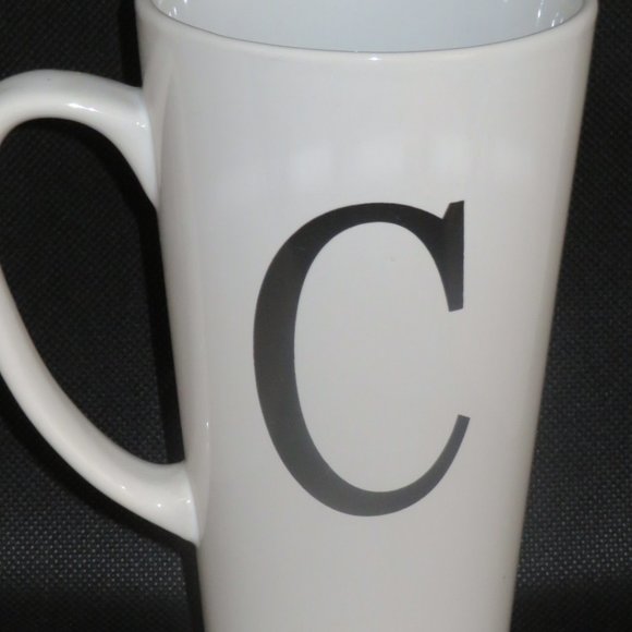 American Atelier Monogram 'C' Ceramic Mug (K413) - Picture 4 of 8